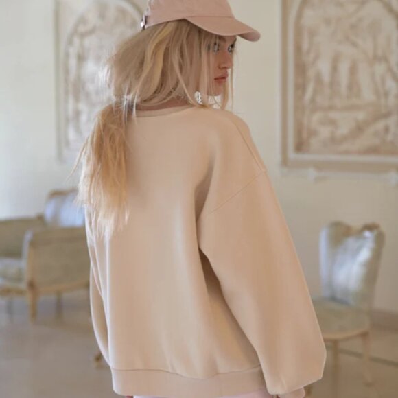 Selkie Oatmilk Venus Winter Sweatshirt - Sold Out Style - Picture 3 of 8